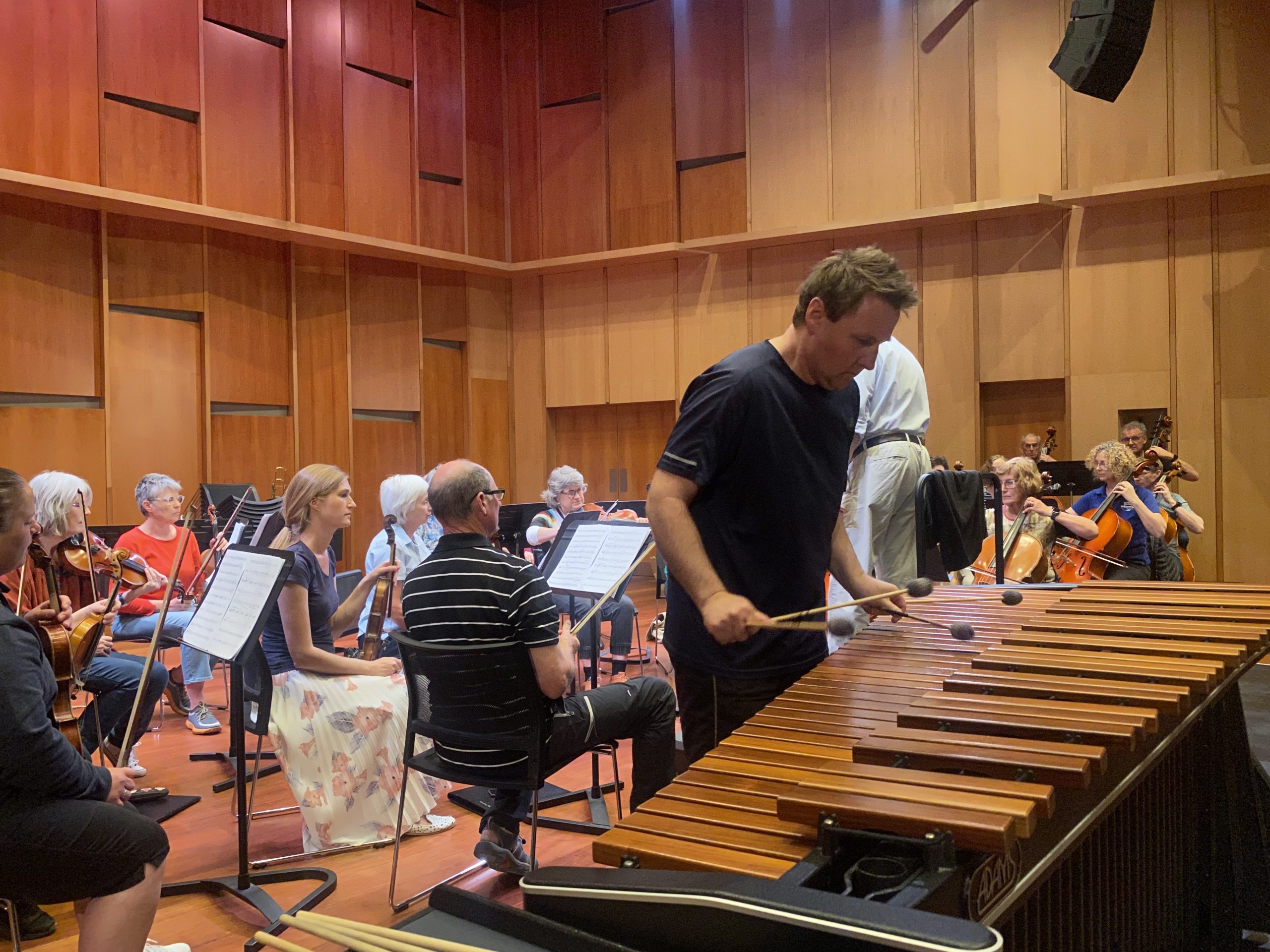 Jonathon Tressler Performing on Marimba